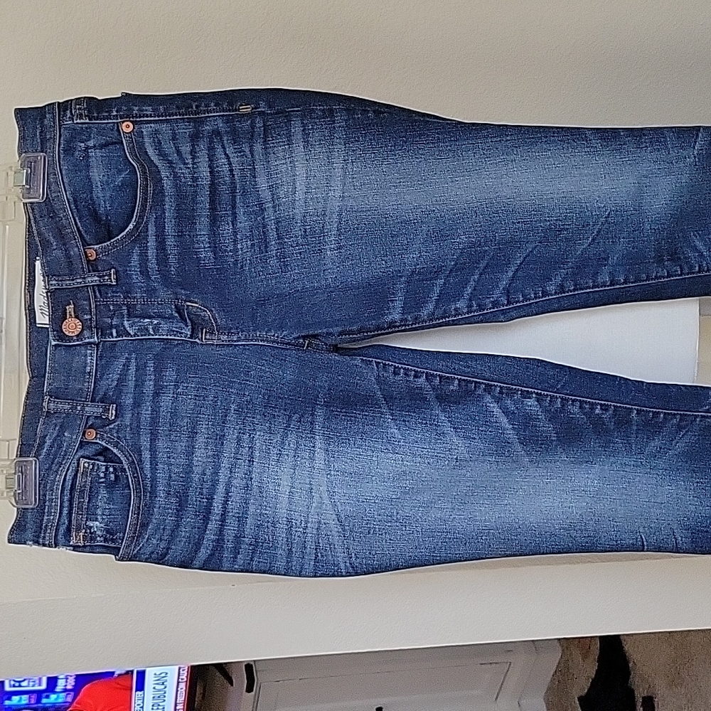 MADEWELL SKINNY SKINNY JEANS.....SIZE 28